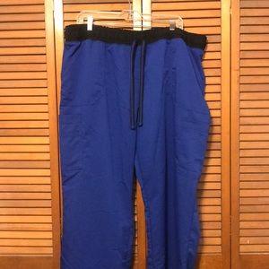 Royal blue scrub pants 2XL